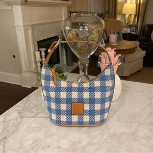 💙 DOONEY & BOURKE MINI HOBO! 💙 Y2K blue checkered bag